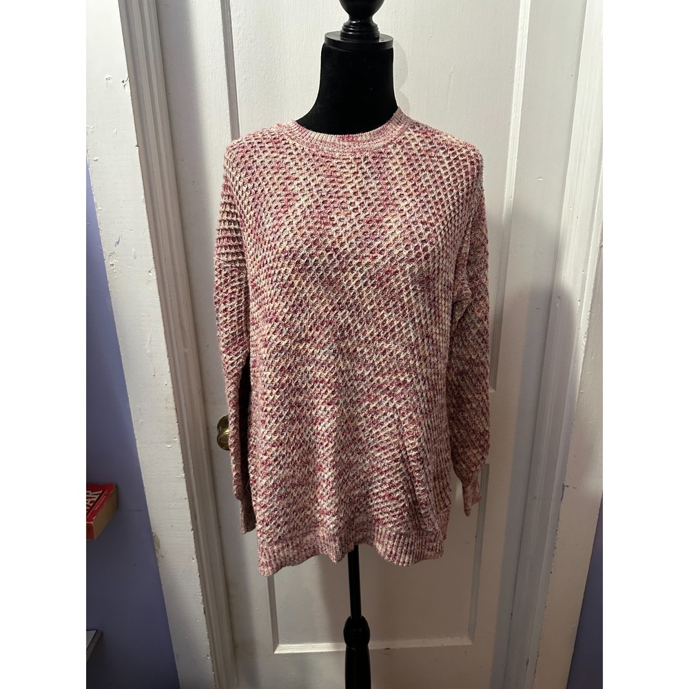 Isabel Maternity by Ingrid and Isabel‎ Pink Knit Sweater in L